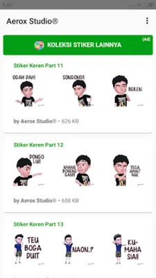 Kumpulan Stiker WhatsApp Keren 2020 WAStickerApps android App screenshot 9